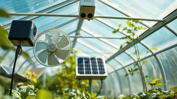 Accessoire Solaire pour Serre : Maîtrisez Chauffage et Ventilation pour une Récolte Maximale en 2026