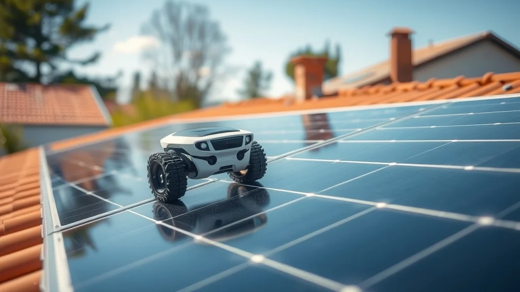 Robot nettoyage panneaux solaires : pourquoi cet investissement est rentable en 2026