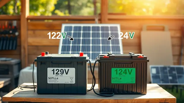 Batterie solaire 12V ou 24V : comment choisir la tension idéale pour votre installation en 2026 ?