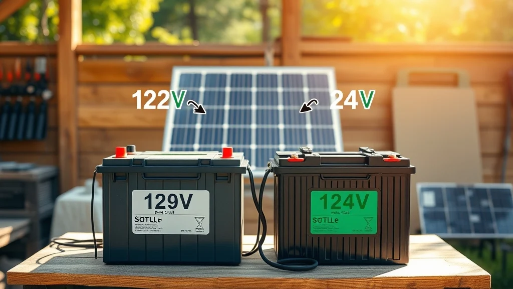 Batterie solaire 12V ou 24V : comment choisir la tension idéale pour votre installation en 2026 ?