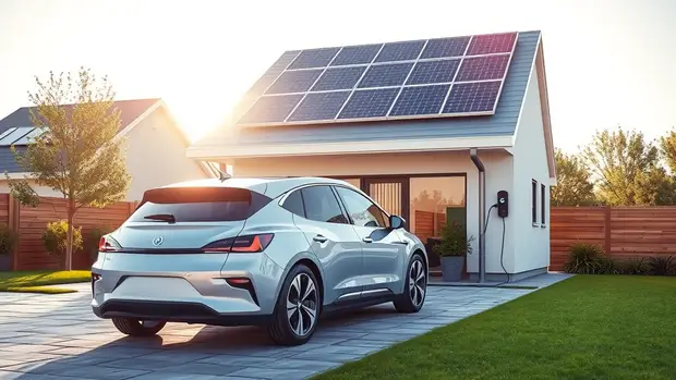 Borne de Recharge Solaire : Comment Charger votre Voiture Électrique à 100% avec le Soleil