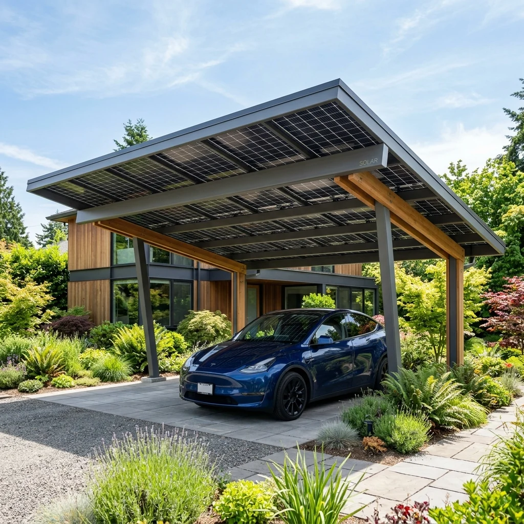 Carport solaire en autoconsommation : le guide complet 2026 pour protéger votre voiture et réduire votre facture
