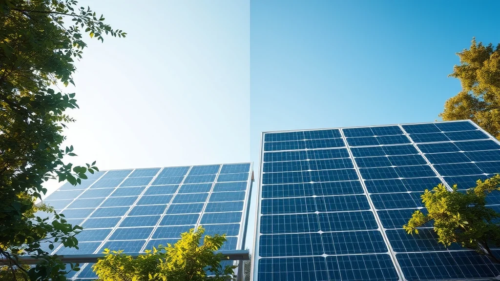 Panneaux solaires monocristallins vs polycristallins