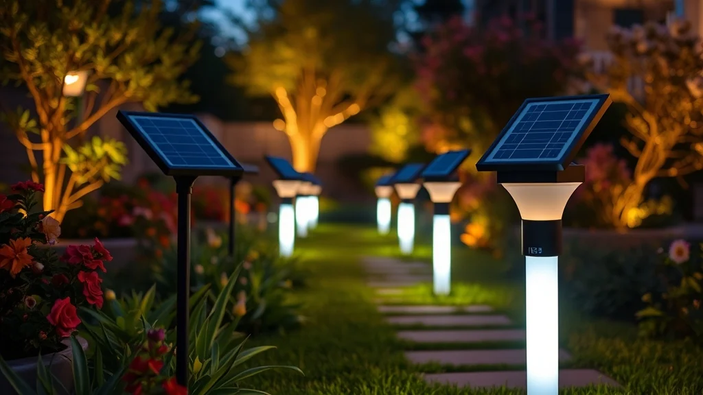 Eclairage Solaire Connecte Jardin