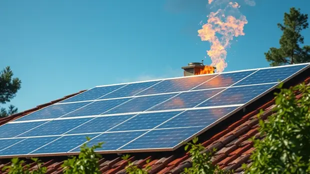 Fumée d'incendie et panneaux solaires : quel impact sur votre production ?