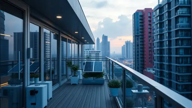 Kit Solaire de Balcon : Accessoires Plug & Play et Branchement