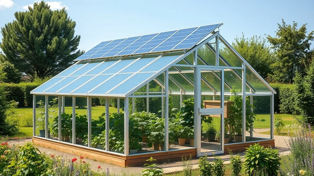 Kit Solaire Serre Jardin
