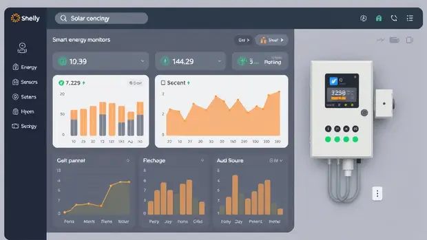 Monitoring production solaire avec Shelly 3EM en autoconsommation : suivi conso tableau électrique