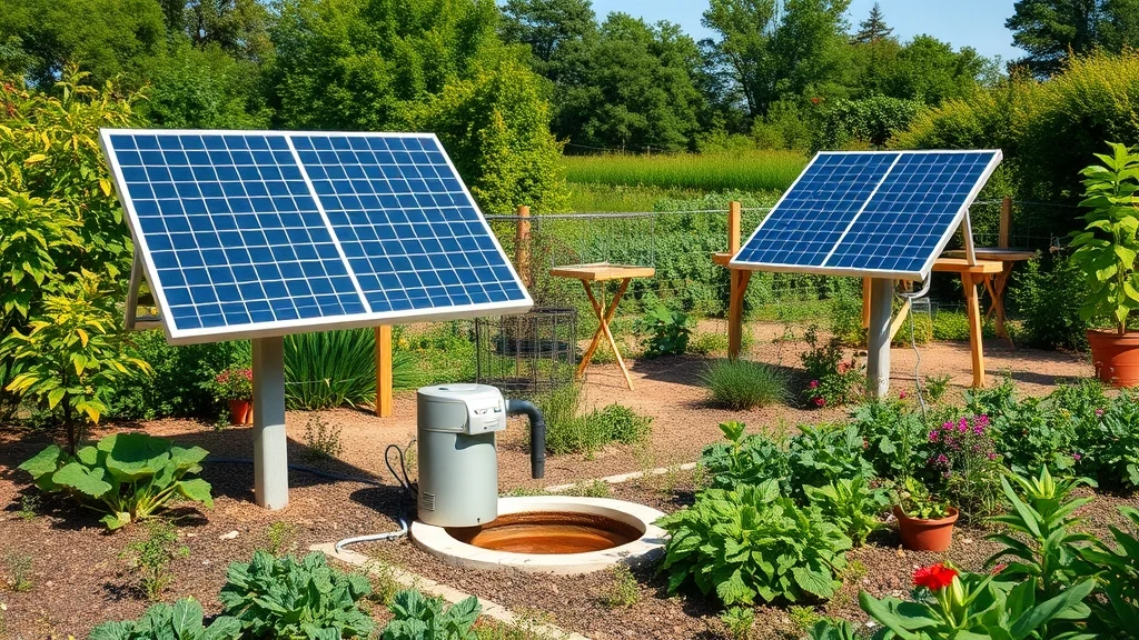 Pompe Solaire pour Puits et Jardin : Guide Complet pour un Arrosage Autonome sans Électricité