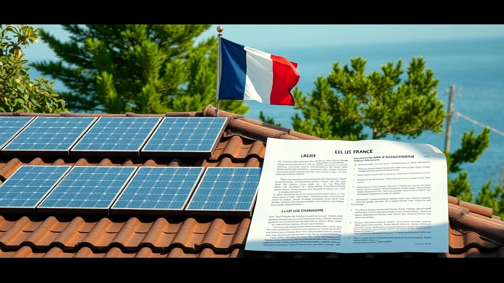 Autoconsommation solaire en France 2026 : Loi