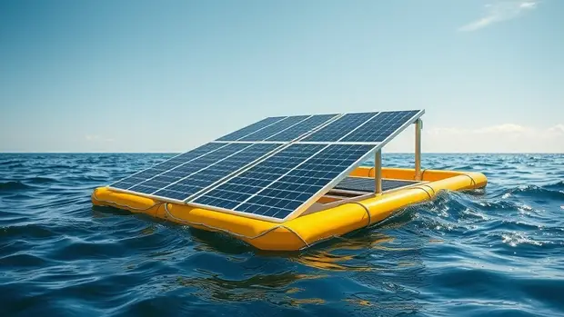 Solaire flottant : protégez vos panneaux des algues et des bernacles