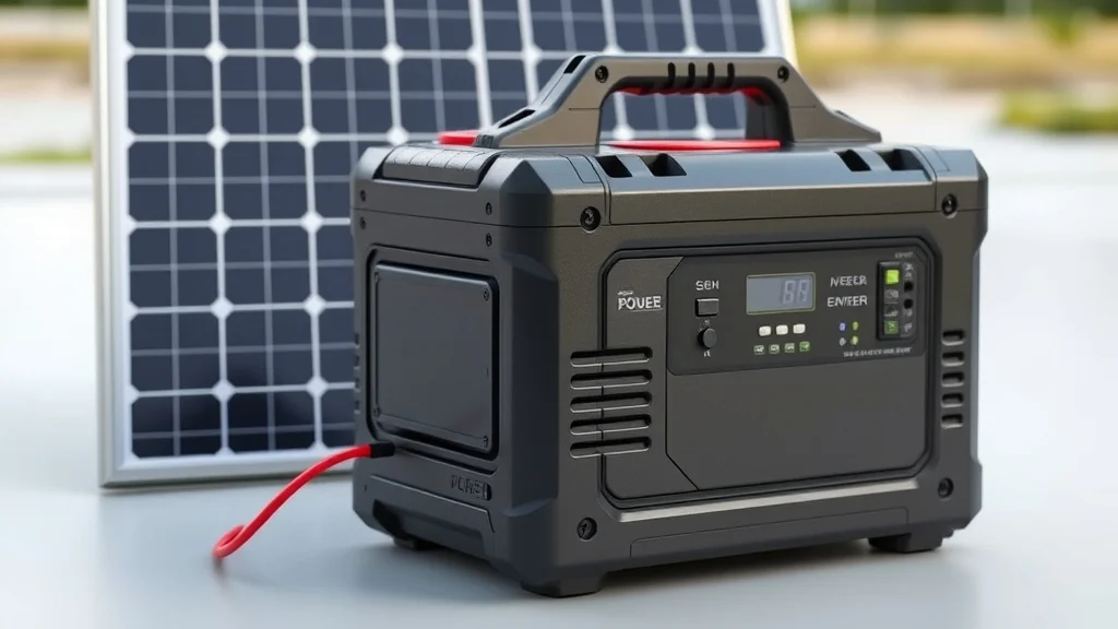 Station Electrique Portable Solaire