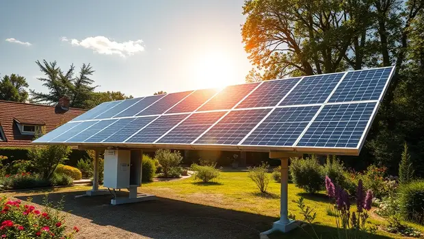 Suiveur Solaire Tracker Axe Optimisation Rendement