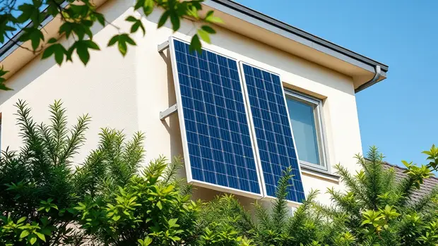 Supports solaires pour façade : optimiser l'inclinaison verticale pour un rendement maximal